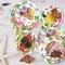 60Pcs Summer Plates and Napkins Set Beach Party Supplies Hawaiian Luau Plates and Napkins